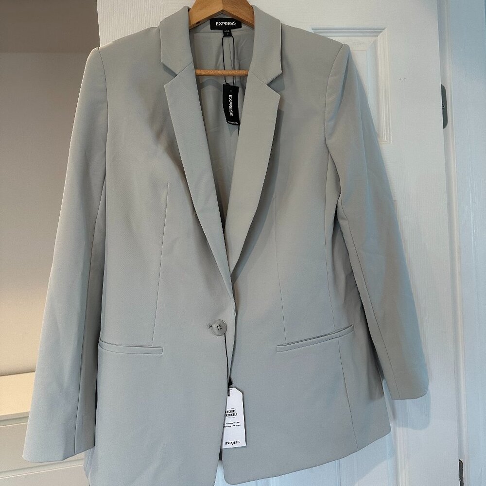 Green/Blue Express Blazer, Sz M